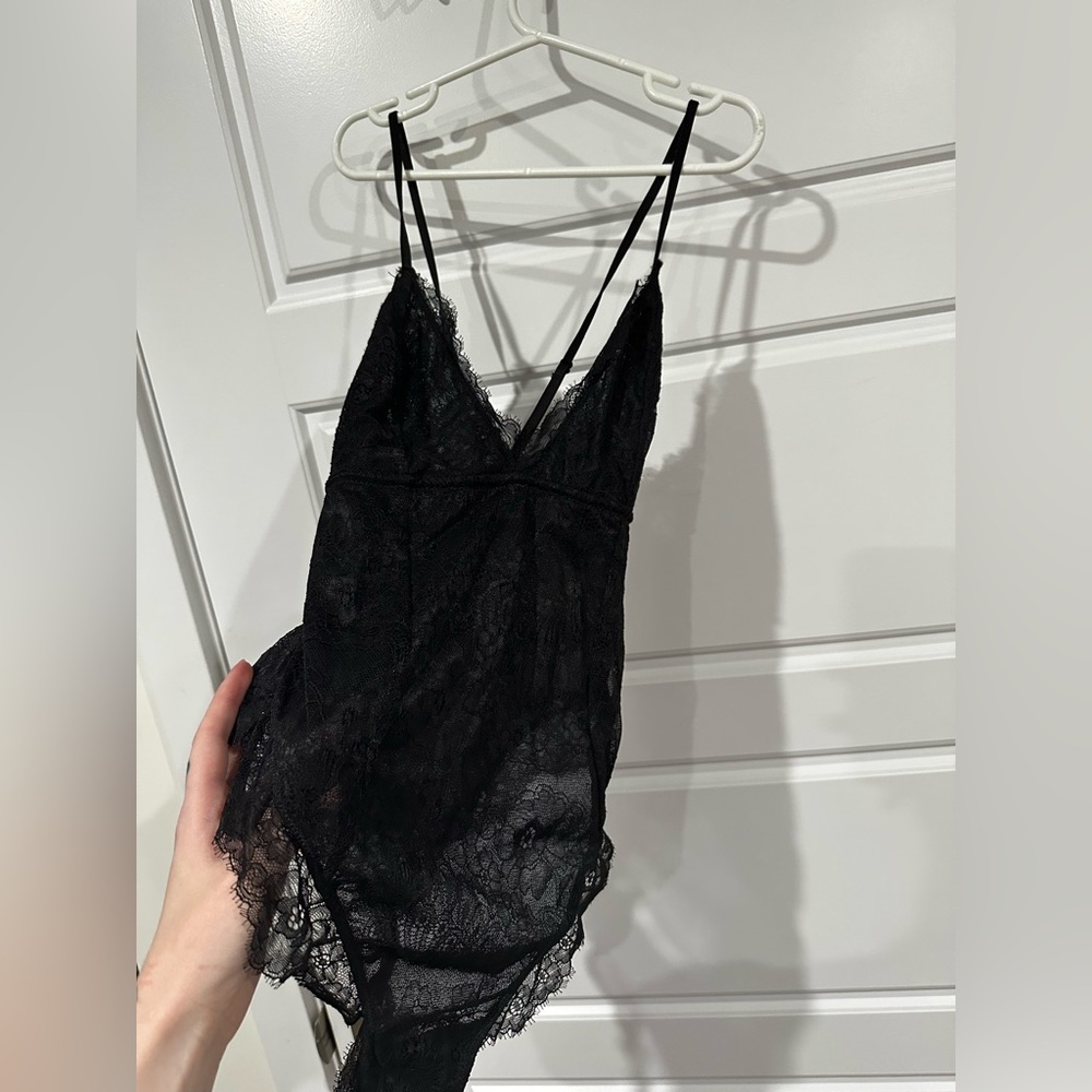 Garage Black Lace Bodysuit